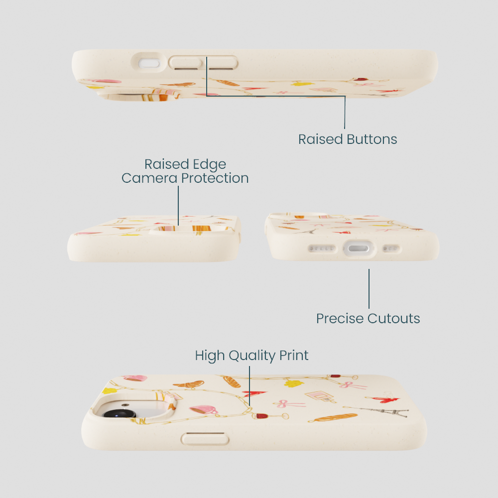 Seashell City of Love iPhone 16e/17e Case