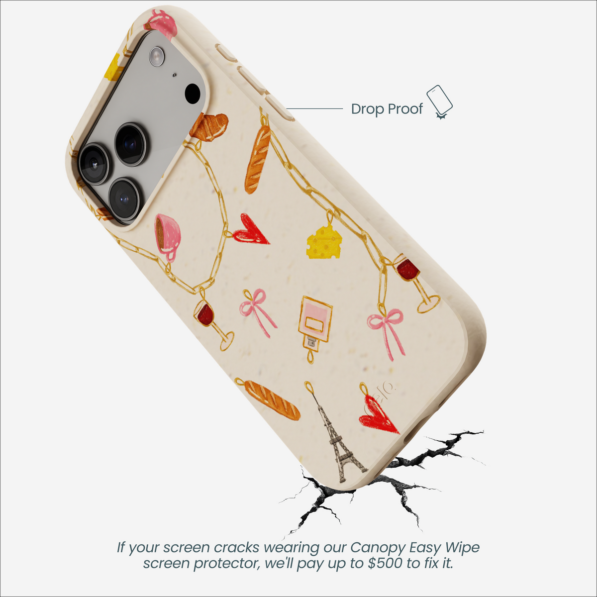 Seashell City of Love iPhone 17 Pro Max Case