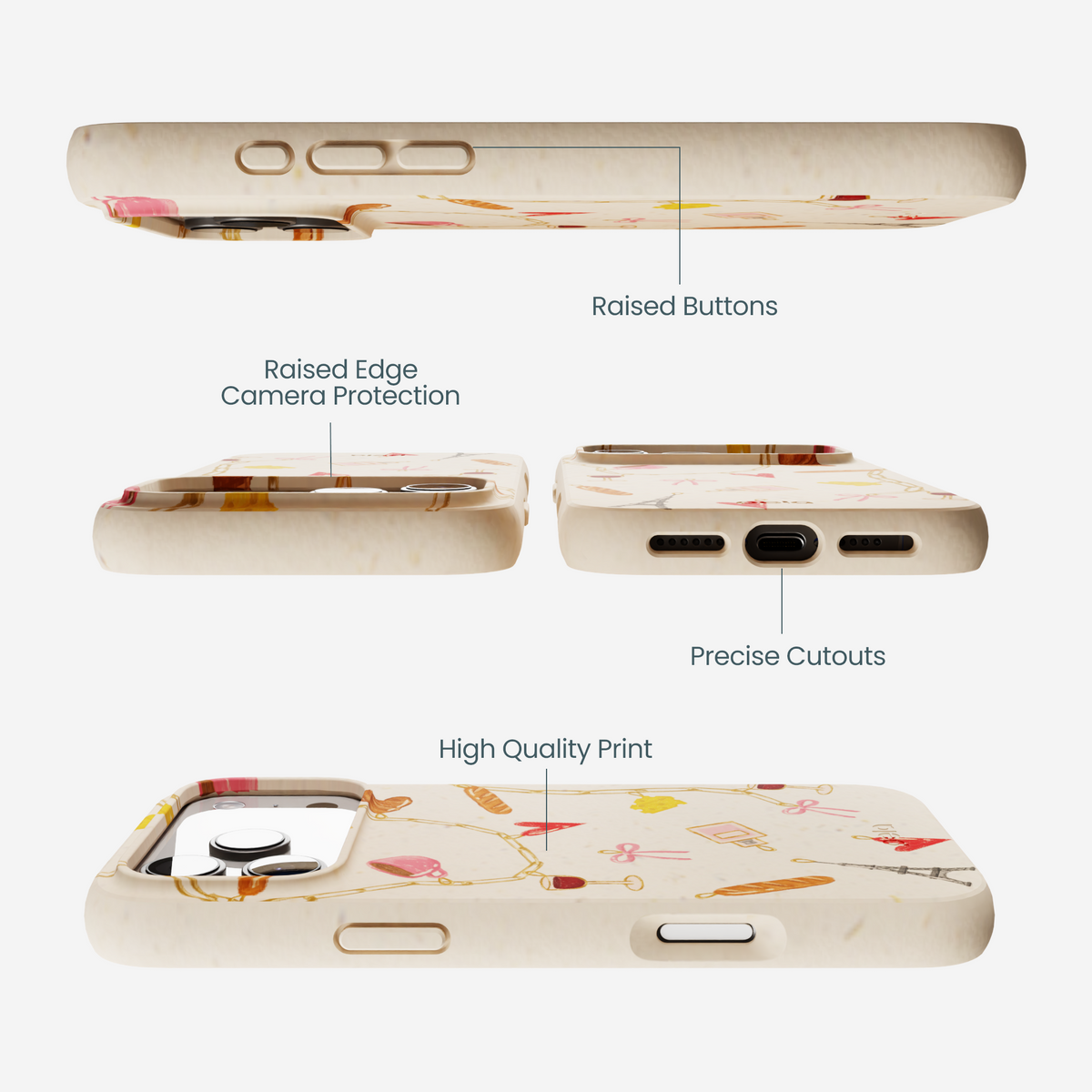 Seashell City of Love iPhone 17 Pro Max Case