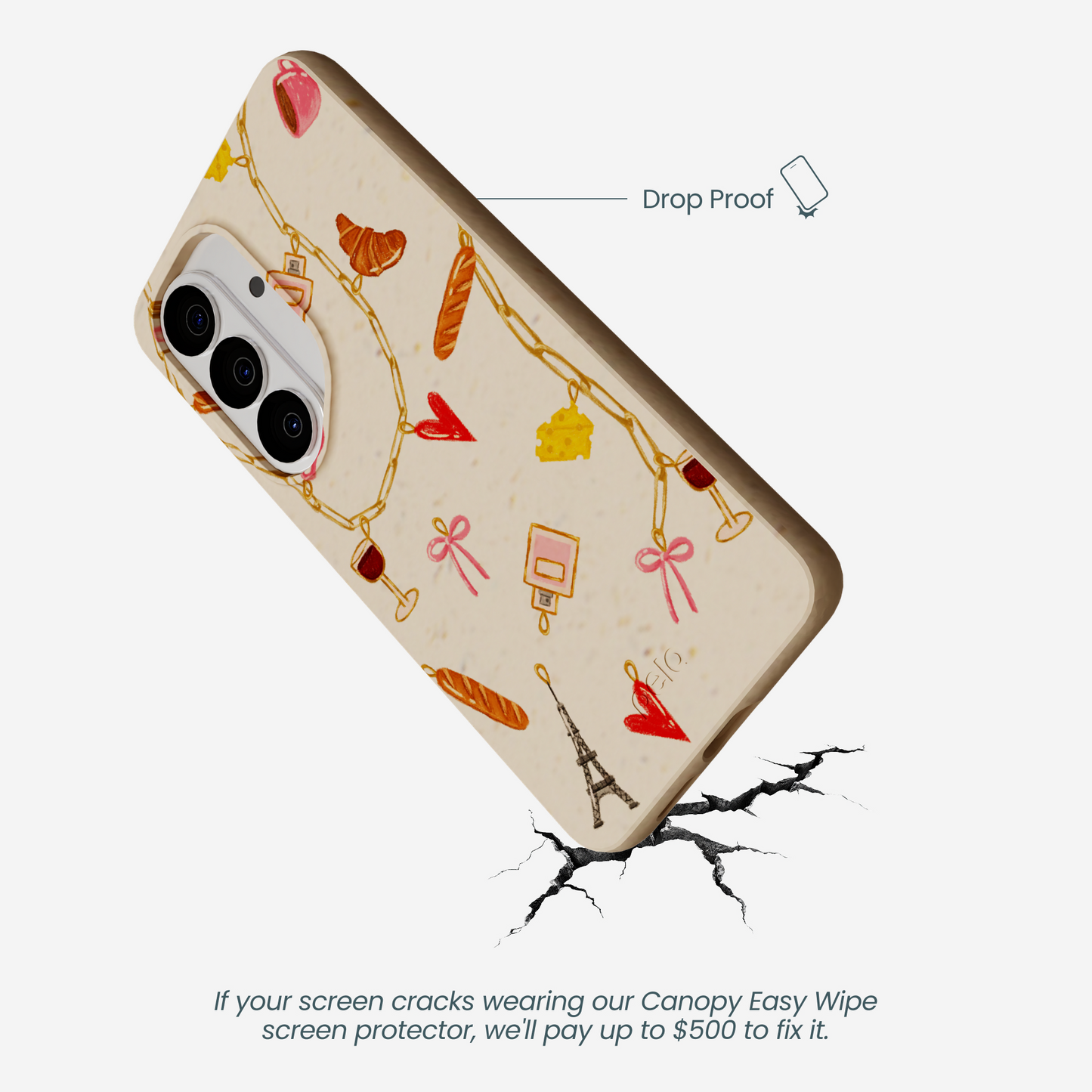 Seashell City of Love Samsung Galaxy S26 Case