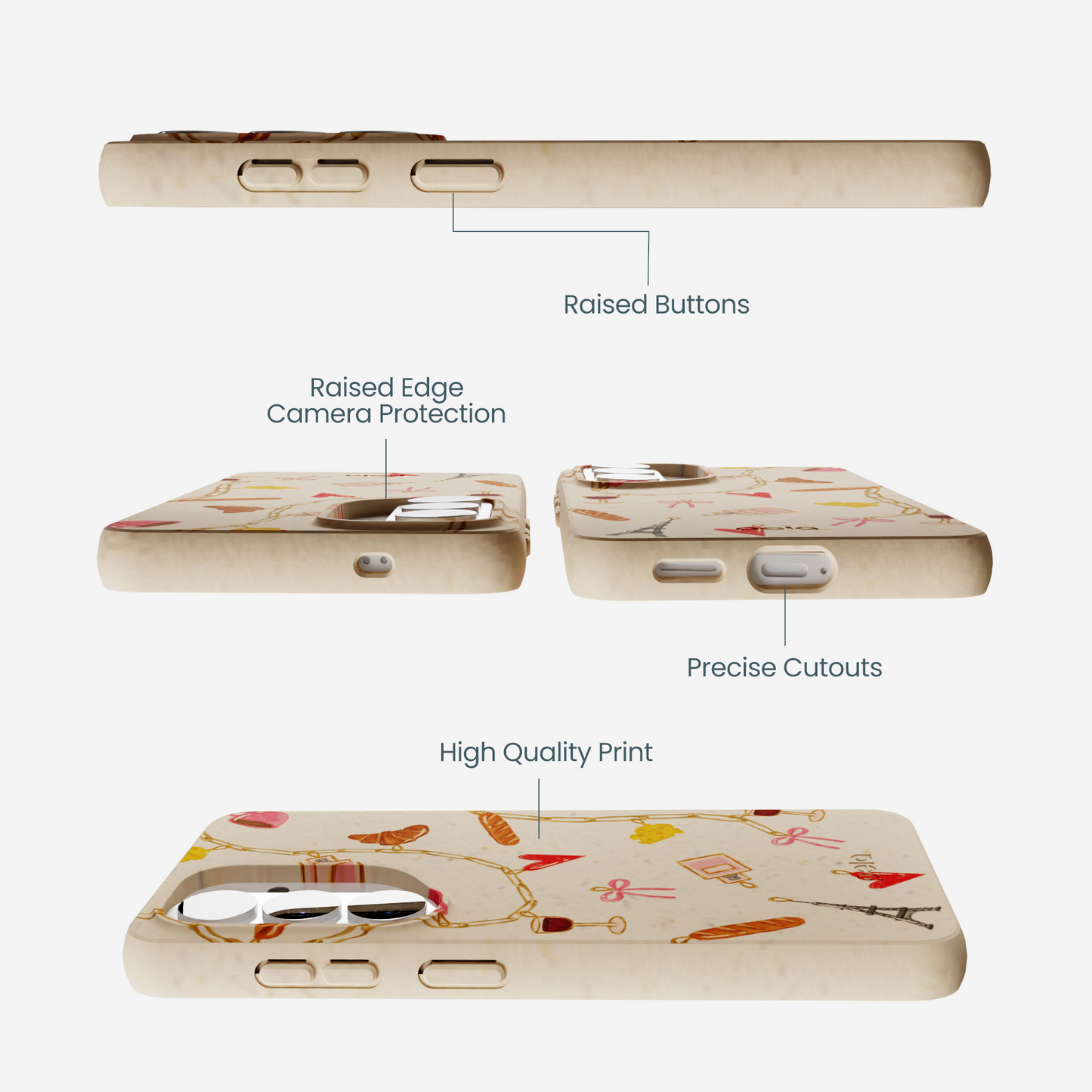 Seashell City of Love Samsung Galaxy S26 Case