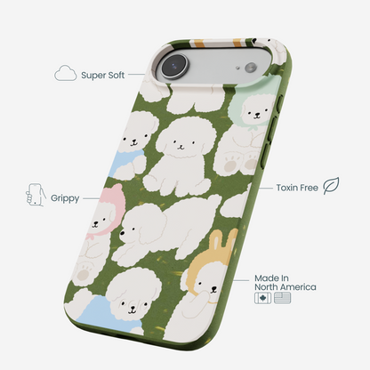 Forest Floor Cloud Poodles iPhone Air Case