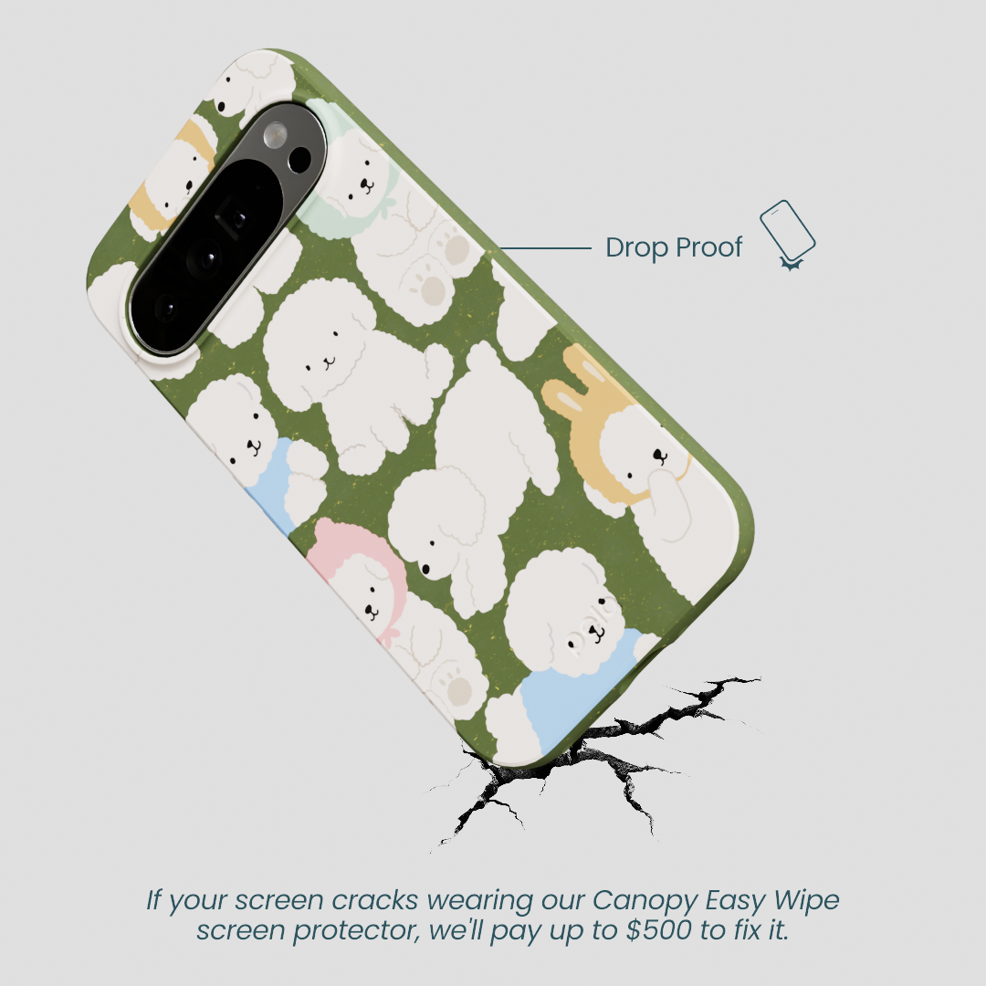 Forest Floor Cloud Poodles Google Pixel 10 Pro XL Case