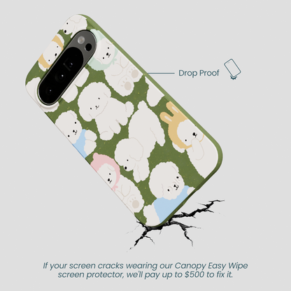 Forest Floor Cloud Poodles Google Pixel 10 Pro XL Case