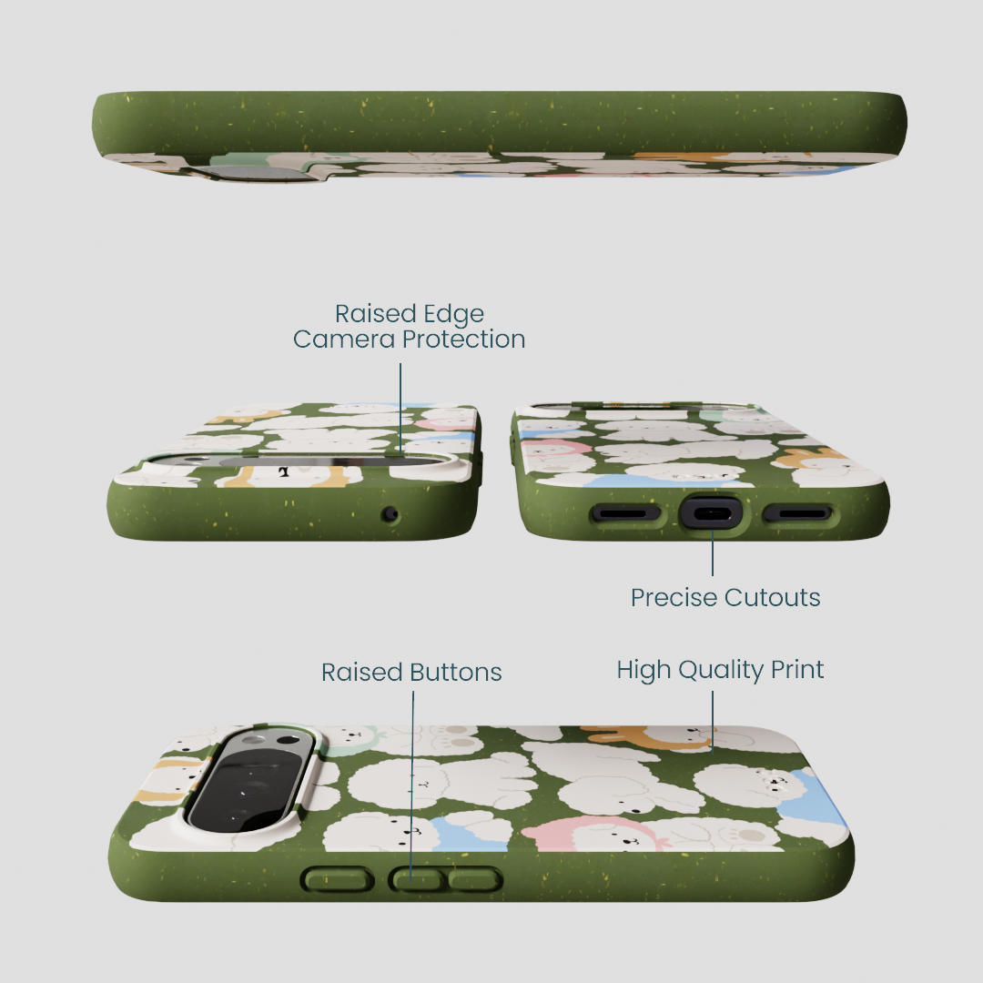 Forest Floor Cloud Poodles Google Pixel 10 Pro XL Case