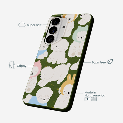 Forest Floor Cloud Poodles Samsung Galaxy S26 Case