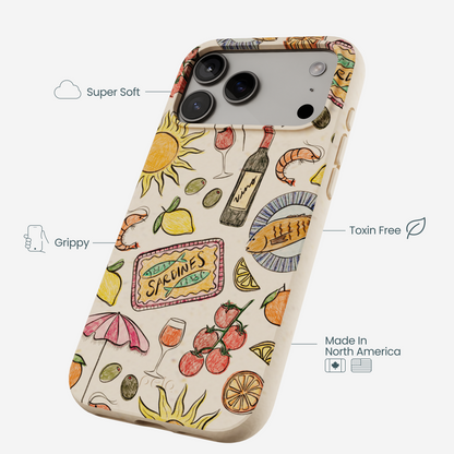 Seashell Coastal Bites iPhone 17 Pro Max Case
