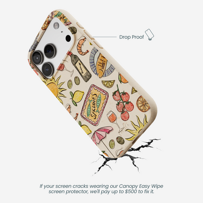 Seashell Coastal Bites iPhone 17 Pro Case