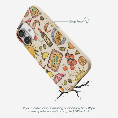 Seashell Coastal Bites iPhone 17 Case