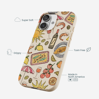 Seashell Coastal Bites iPhone 17 Case