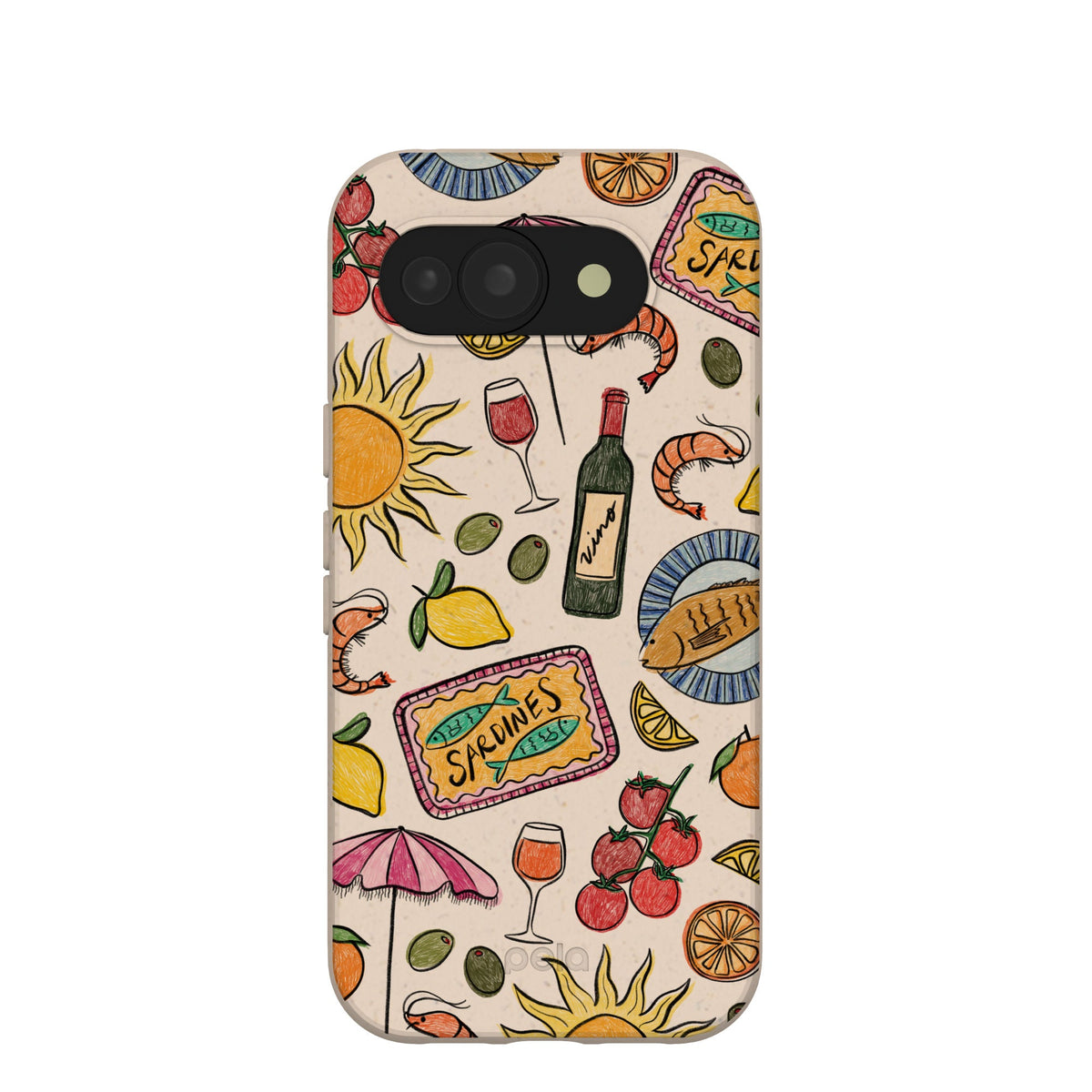 Seashell Coastal Bites Google Pixel 10a Case