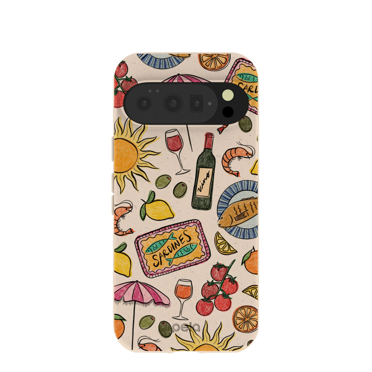 Seashell Coastal Bites Google Pixel 10/10 Pro Case
