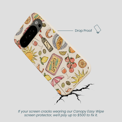 Seashell Coastal Bites Google Pixel 10/10 Pro Case
