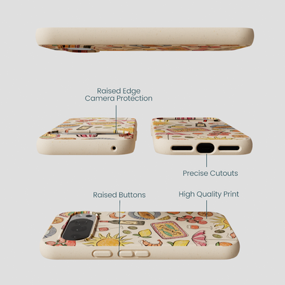 Seashell Coastal Bites Google Pixel 10/10 Pro Case