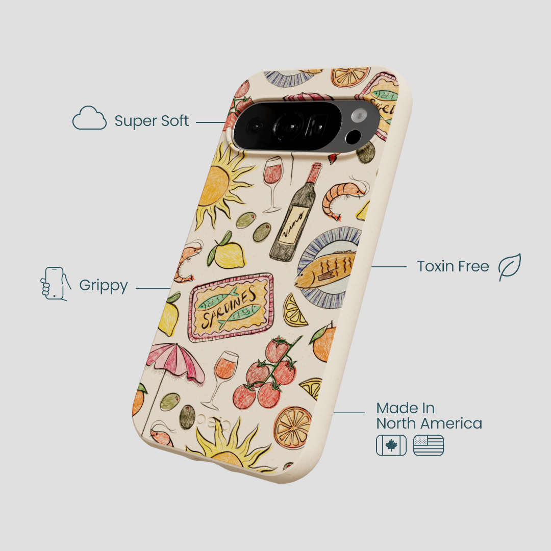 Seashell Coastal Bites Google Pixel 10/10 Pro Case