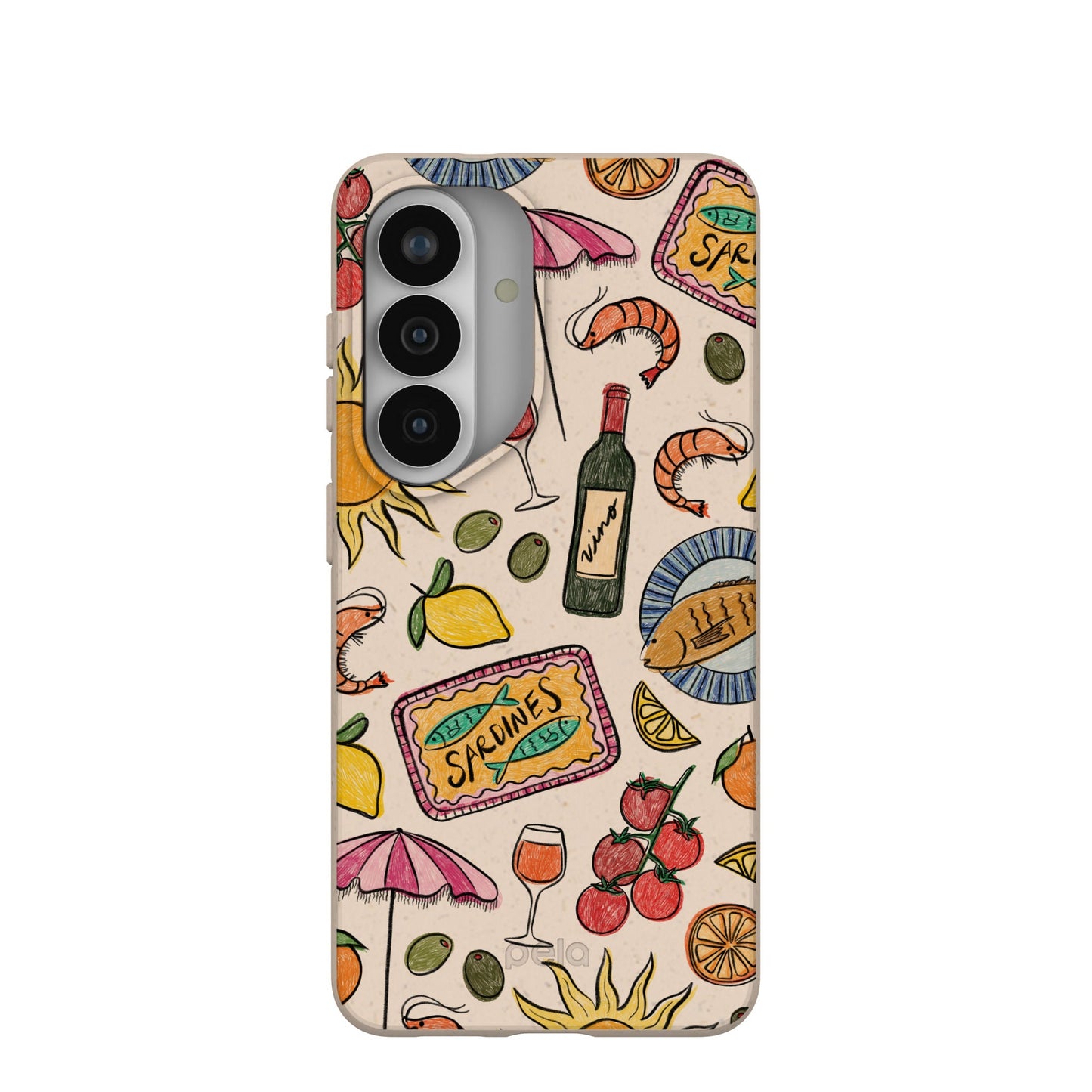 Seashell Coastal Bites Samsung Galaxy S26 Case
