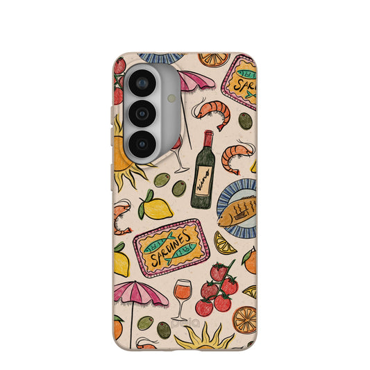 Seashell Coastal Bites Samsung Galaxy S26 Case
