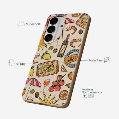 Seashell Coastal Bites Samsung Galaxy S26 Case