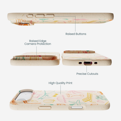 Seashell Coastal Club iPhone Air Case