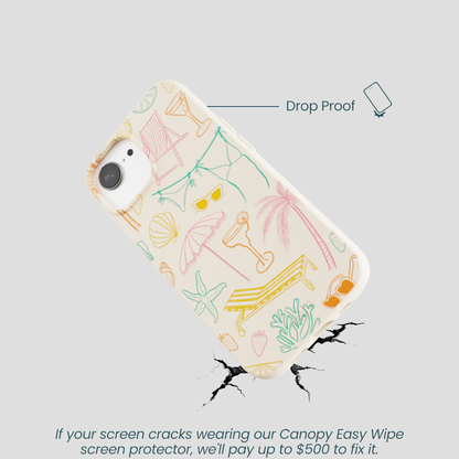 Seashell Coastal Club iPhone 16e/17e Case