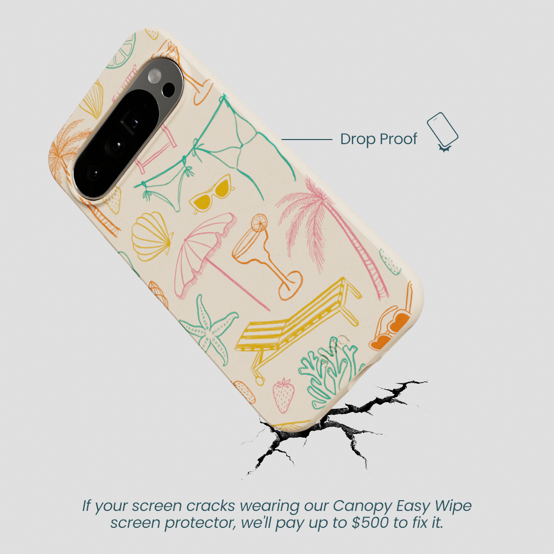 Seashell Coastal Club Google Pixel 10 Pro XL Case