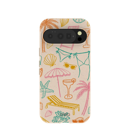 Seashell Coastal Club Google Pixel 10/10 Pro Case