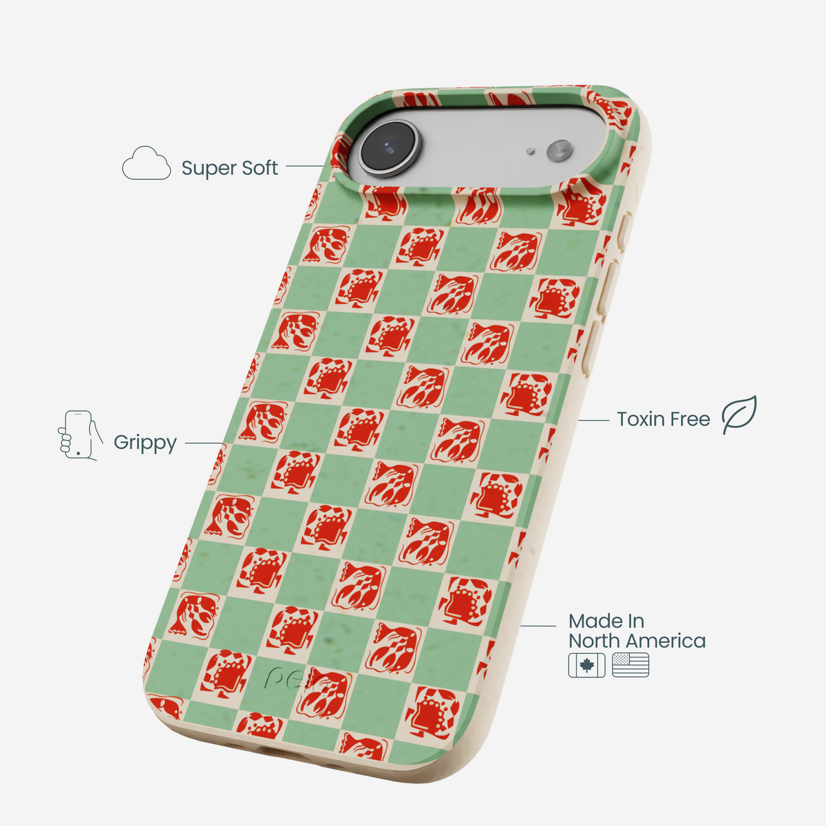 Seashell Coastal Crustaceans iPhone Air Case