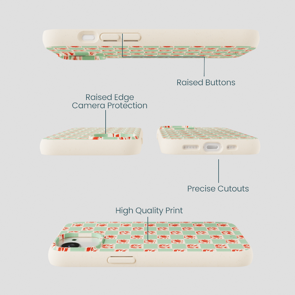 Seashell Coastal Crustaceans iPhone 16e/17e Case