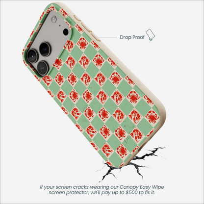 Seashell Coastal Crustaceans iPhone 17 Pro Max Case