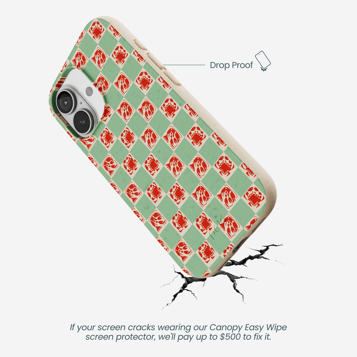 Seashell Coastal Crustaceans iPhone 17 Case