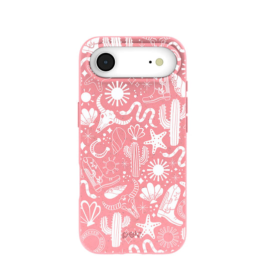 Bubblegum Pink Coastal Rodeo iPhone Air Case