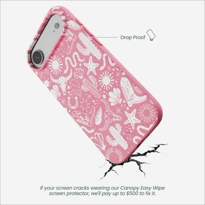 Bubblegum Pink Coastal Rodeo iPhone Air Case