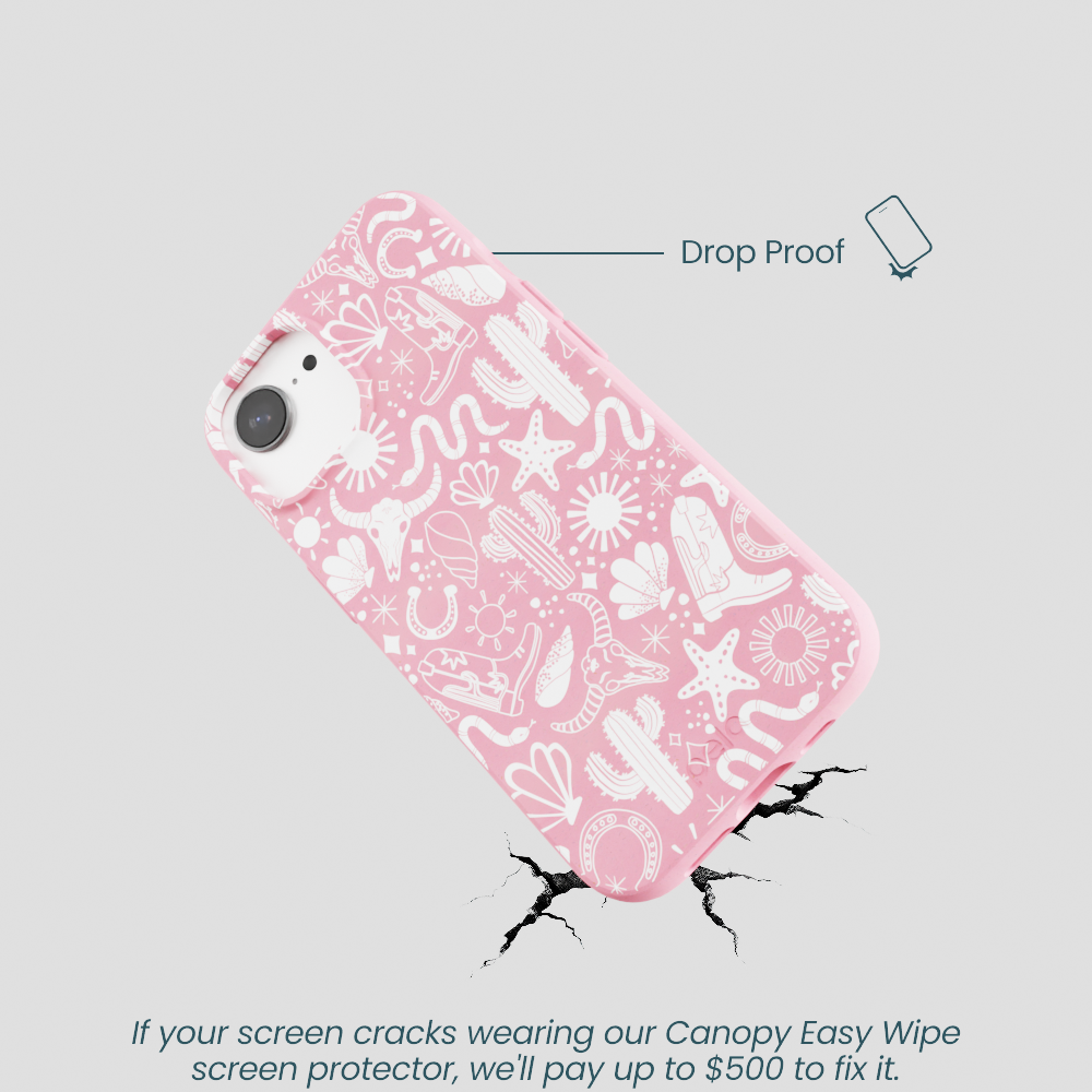 Bubblegum Pink Coastal Rodeo iPhone 16e/17e Case