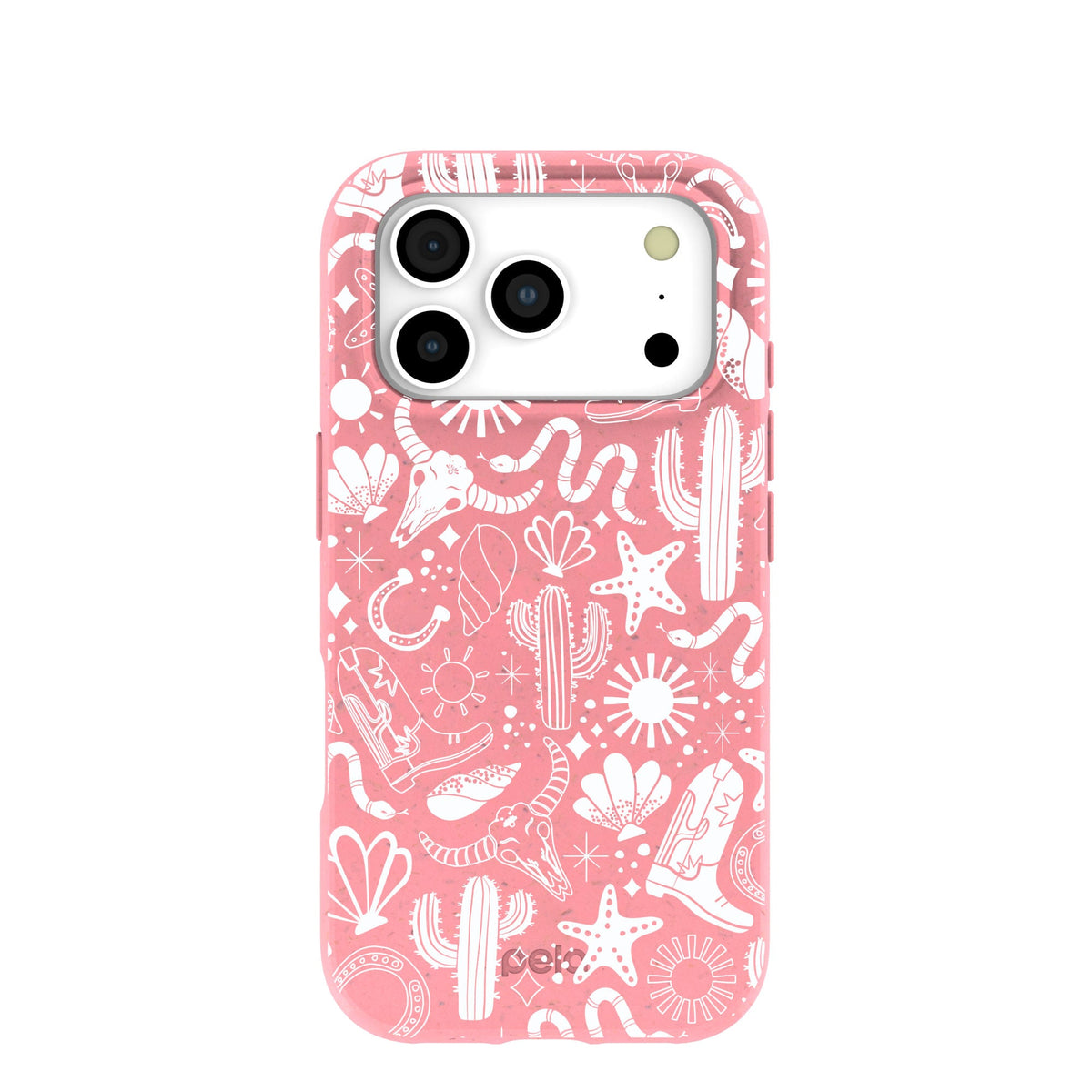 Bubblegum Pink Coastal Rodeo iPhone 17 Pro Case