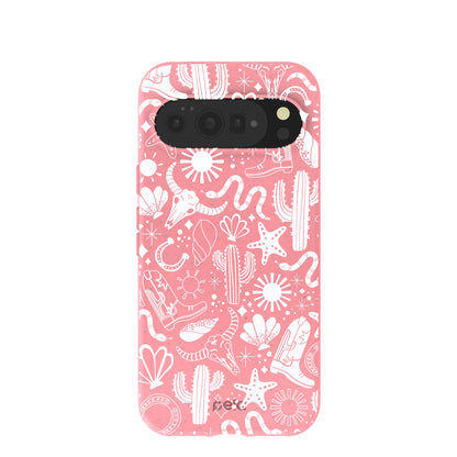 Bubblegum Pink Coastal Rodeo Google Pixel 10 Pro XL Case