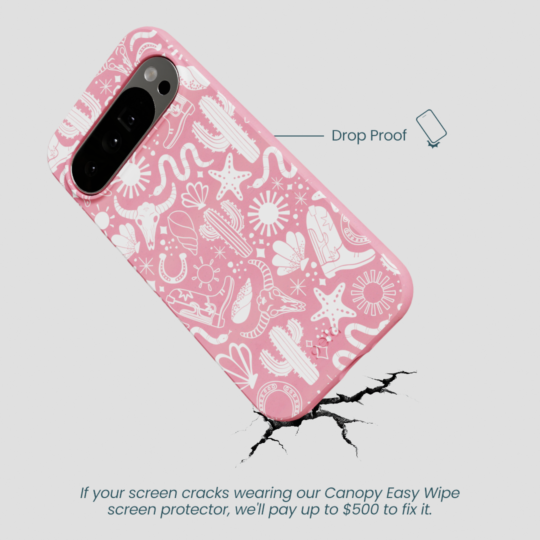 Bubblegum Pink Coastal Rodeo Google Pixel 10 Pro XL Case