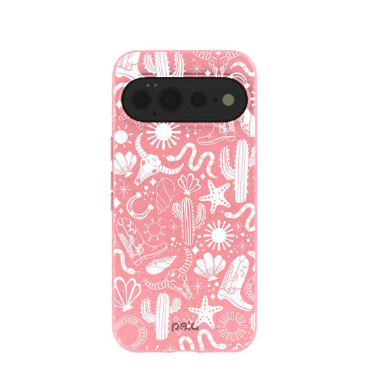 Bubblegum Pink Coastal Rodeo Google Pixel 11 Pro XL Case