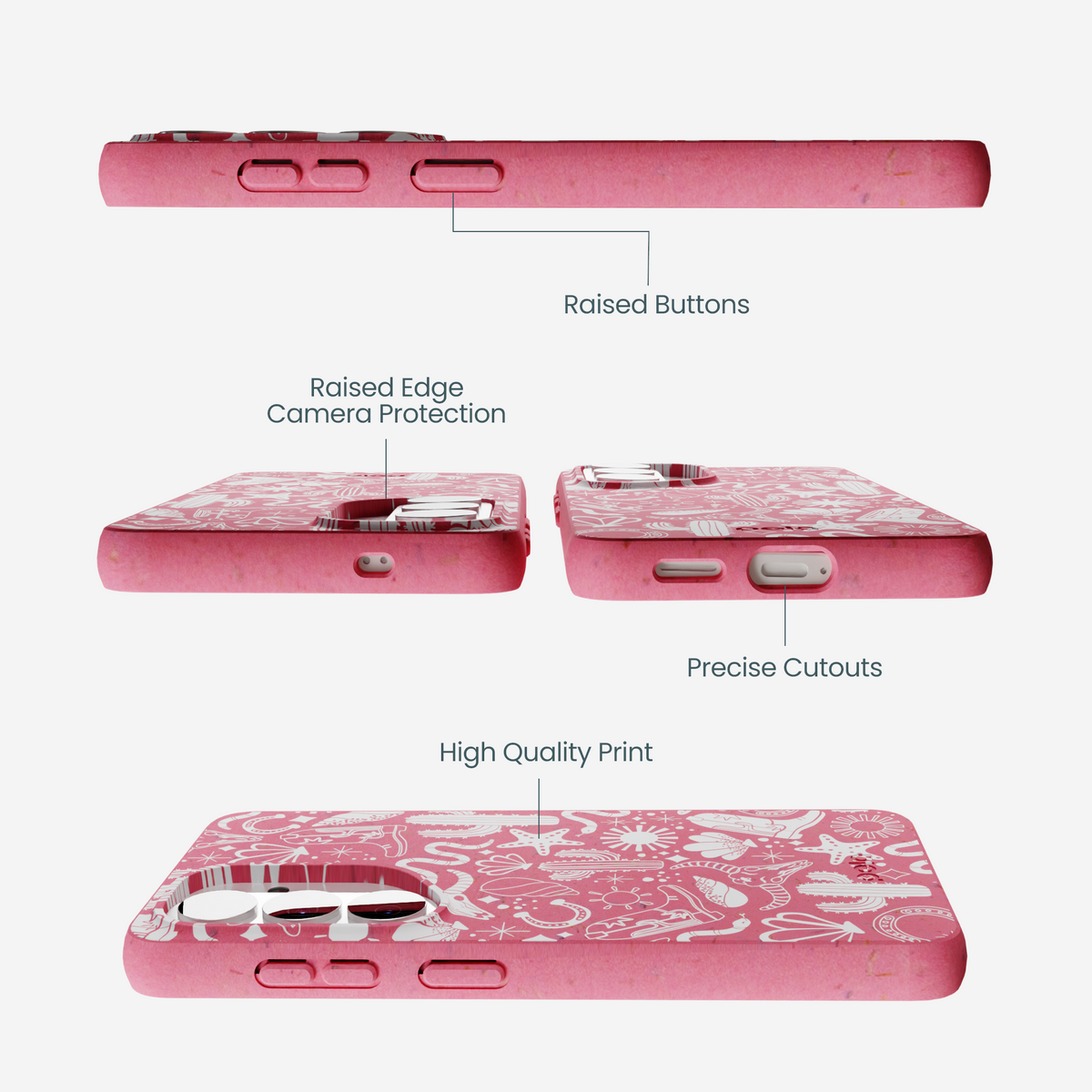 Bubblegum Pink Coastal Rodeo Samsung Galaxy S26 Case