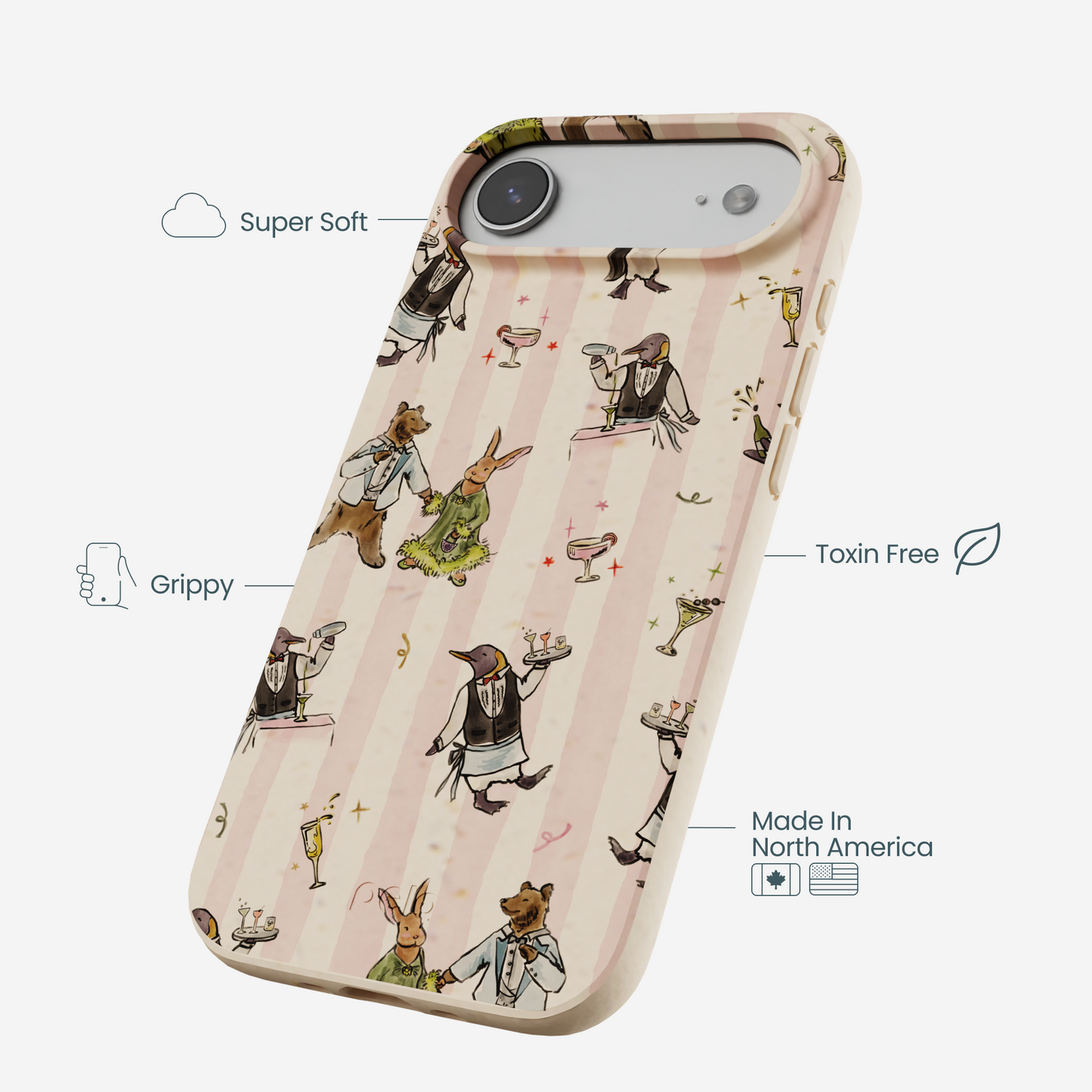 Seashell Cocktail Cabana iPhone Air Case