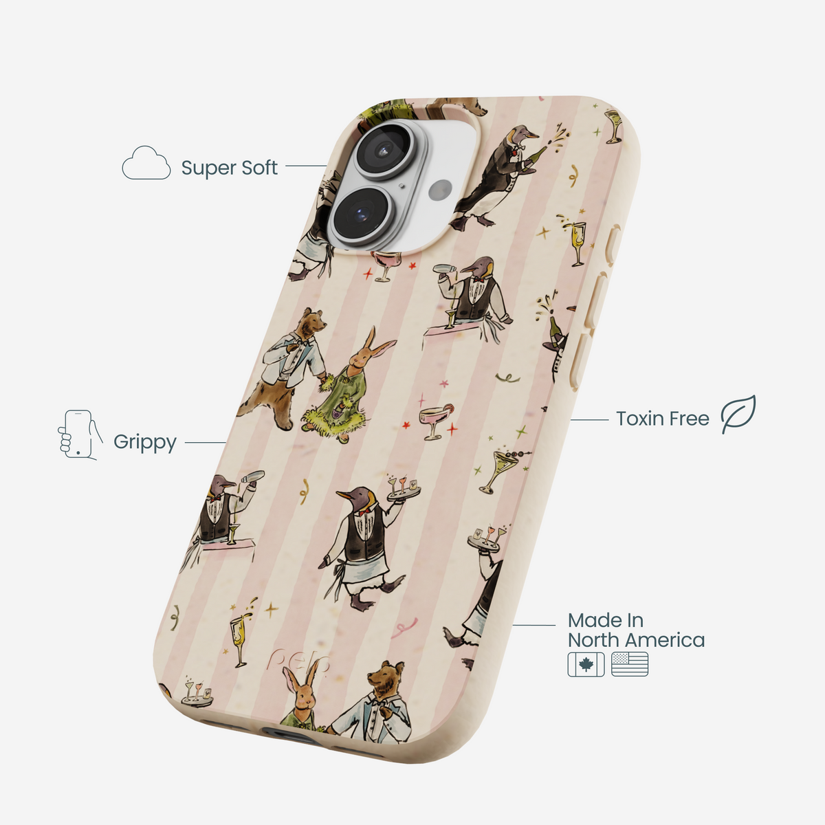 Seashell Cocktail Cabana iPhone 17 Case