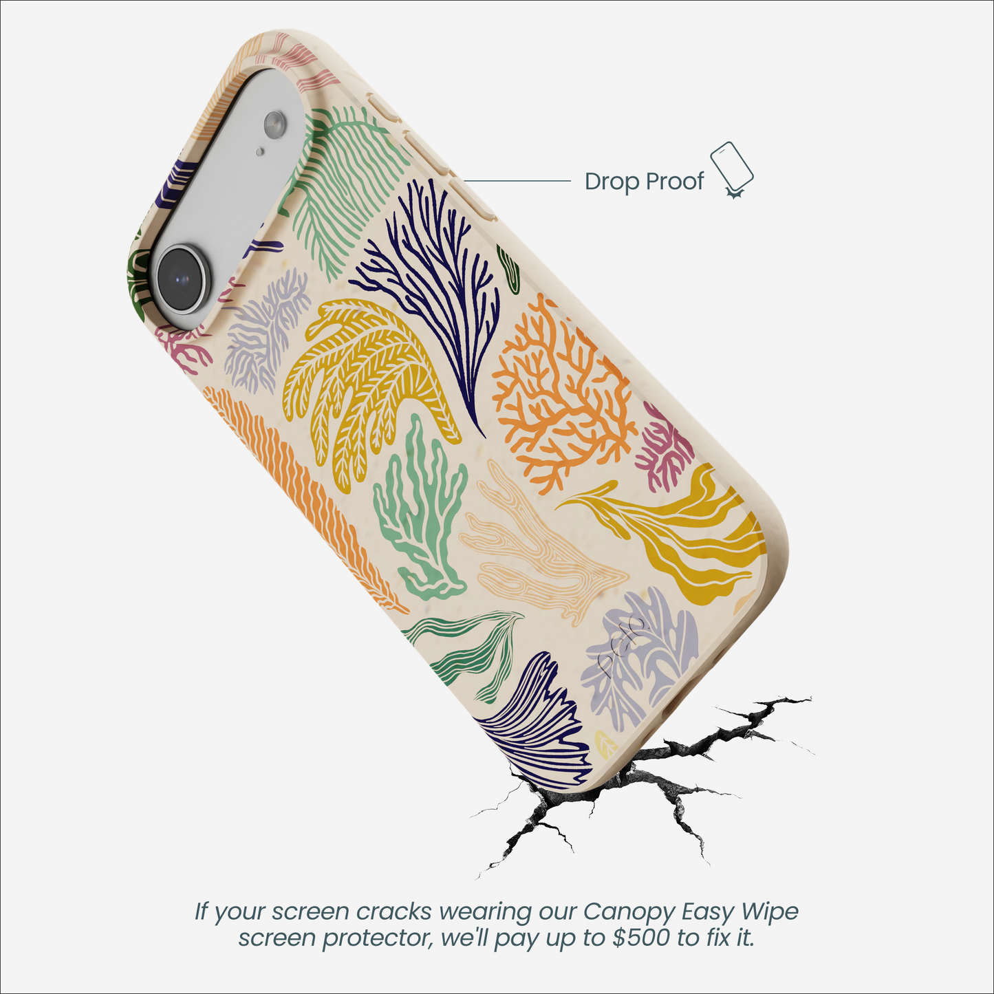 Seashell Coral Dreams iPhone Air Case
