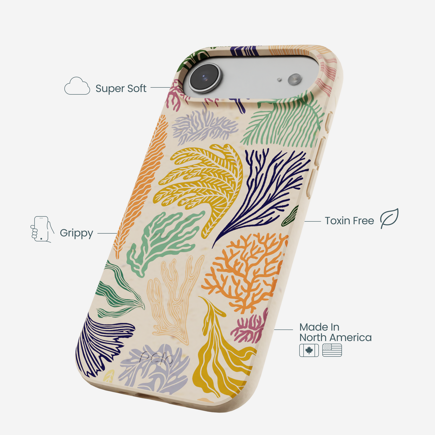 Seashell Coral Dreams iPhone Air Case