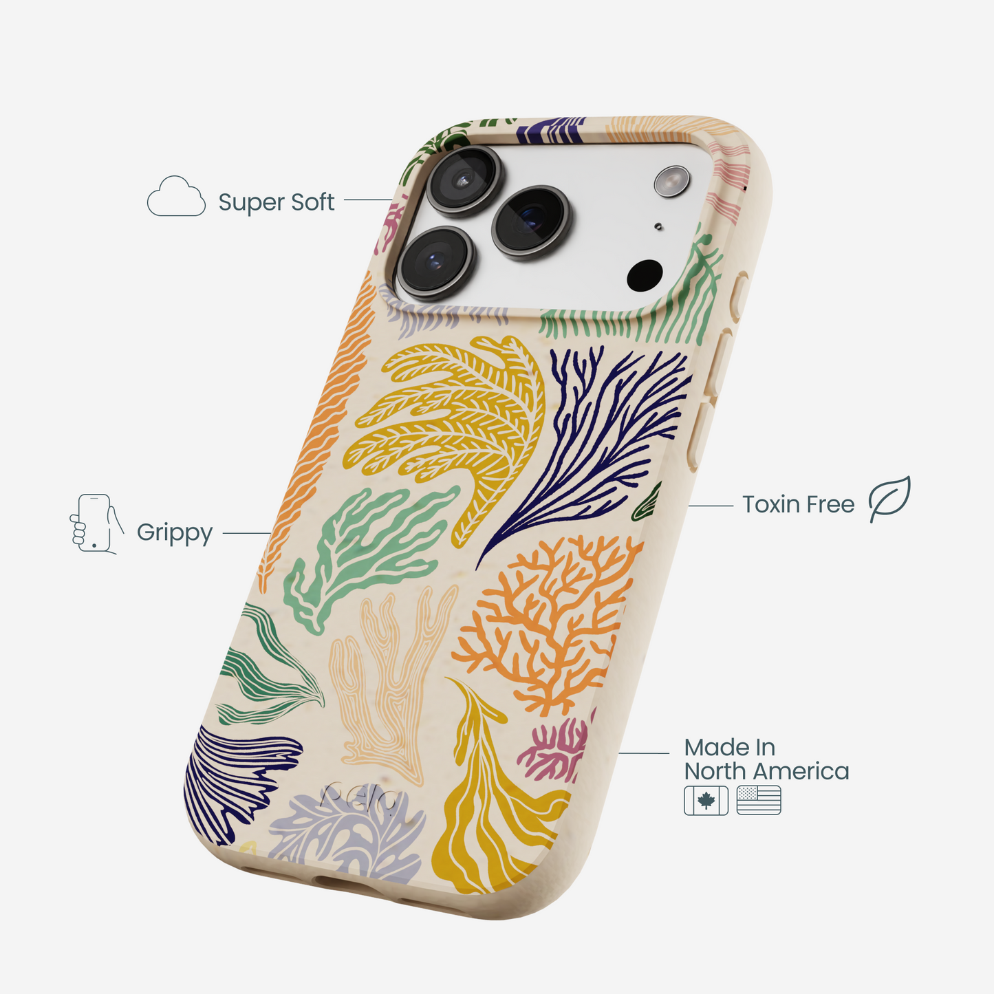Seashell Coral Dreams iPhone 17 Pro Case