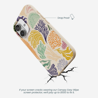 Seashell Coral Dreams iPhone 17 Case