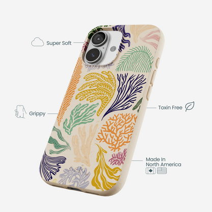 Seashell Coral Dreams iPhone 17 Case