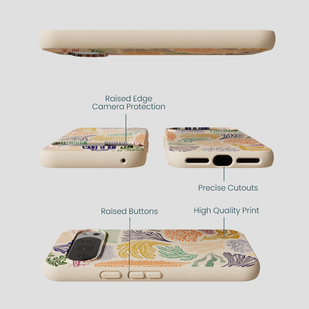 Seashell Coral Dreams Google Pixel 10/10 Pro Case