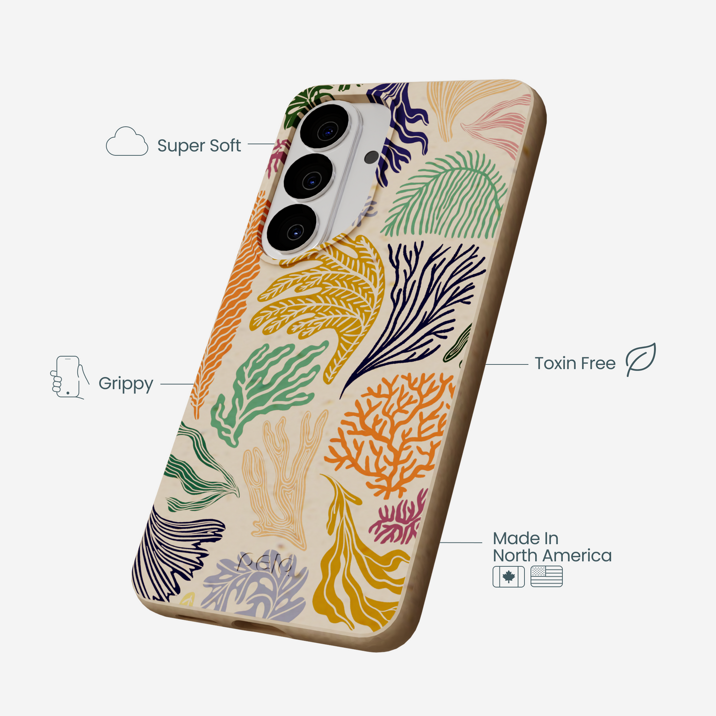 Seashell Coral Dreams Samsung Galaxy S26 Case