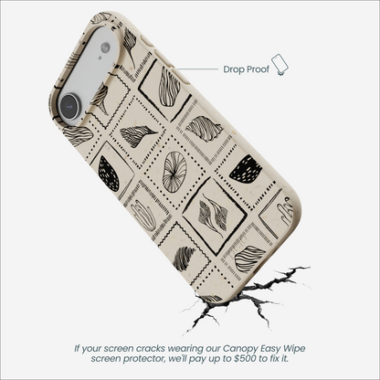 London Fog Coral Tiles iPhone Air Case