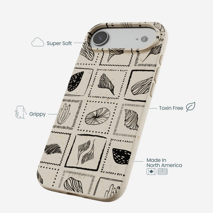 London Fog Coral Tiles iPhone Air Case