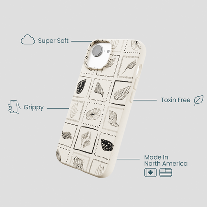 London Fog Coral Tiles iPhone 16e/17e Case